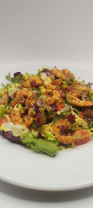 Ensalada Thai con Langostinos