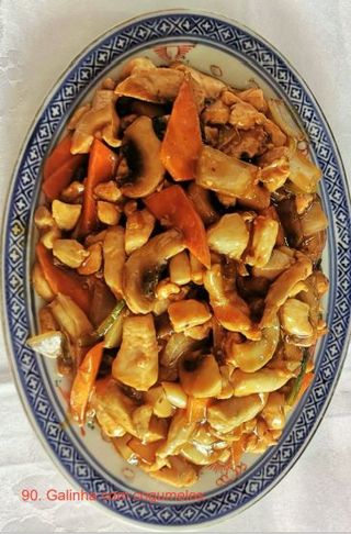 90 - Galinha com Cogumelos