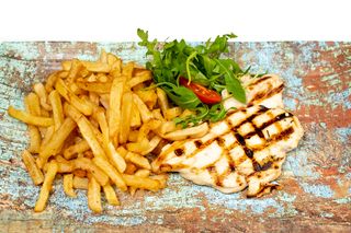 Petto di Pollo Alla Griglia/Piept de pui la gratar