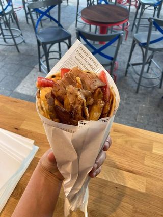 Свински гирос малък