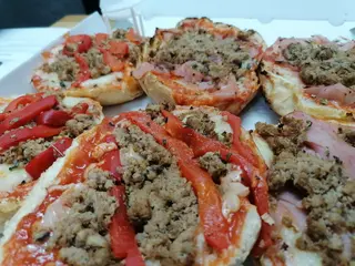Pan pizza de atún y pimiento