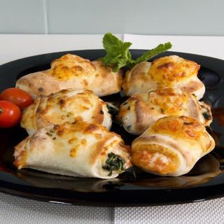 Pizza Rellena De Jamón (Mediana)