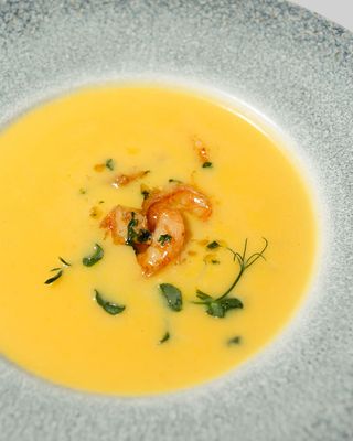 Сирний суп із креветками (280г)