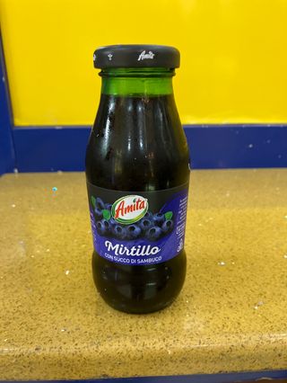 Succo di frutta al mirtillo