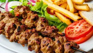 Menu Piatto kebab pane
