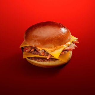 Carbonara Smash Burger