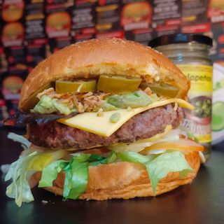 Burger Mexicana + patatas