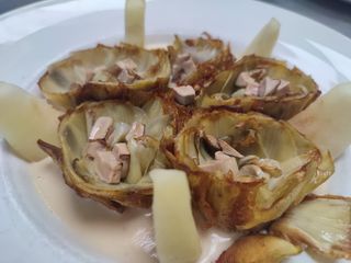 Alcachofas Con Foie (5 Uds.)