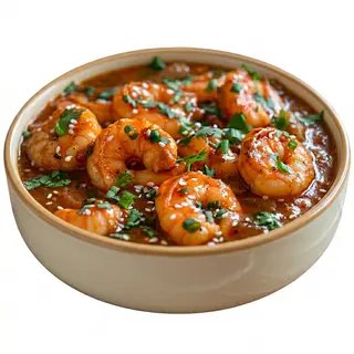 Prawns In Schezwan Sauce