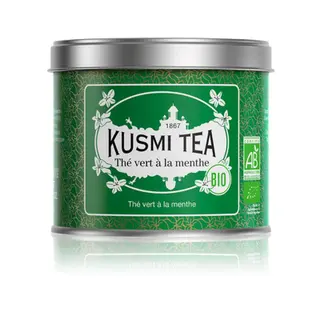 Kusmi Tea - Thé Vert à la Menthe Bio - Lata 100g
