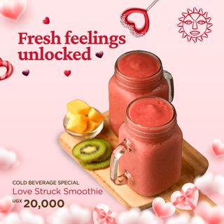 Love struck smoothie