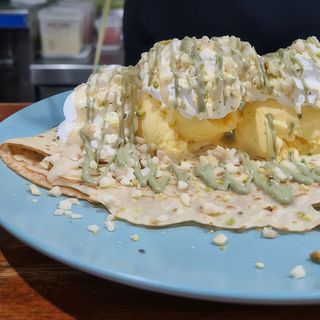 Crêpe Pistacho