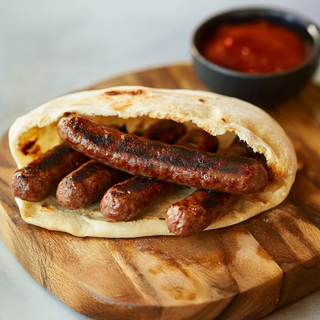 Dimljene kobasice u somunu