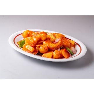 Gambas Con Salsa Agridulce