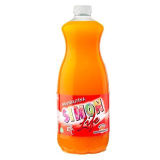 Zumo de Mandarina Simon Life Botella 1,5 L.