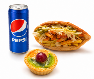Combo Sandwich pe Vatră+ Tarta+Suc Doza