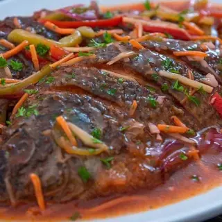 Fish ugali brown 