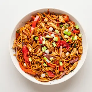 chicken Hakka noodles