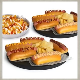 2 Ruedas de MontyDogs + 1 Tapa