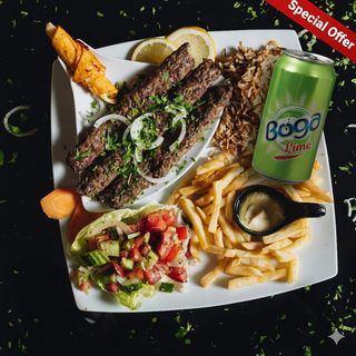 Kebab Halabi + Boga