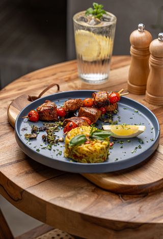 Brochettes De Poisson Grillé