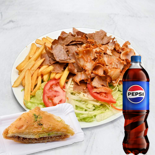 Talerz kurczak + Baklawa + Pepsi 500ml