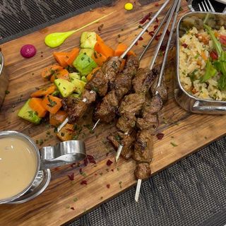 Brochettes De Viande Hachée