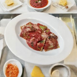 Ravioli Verdes Gambas