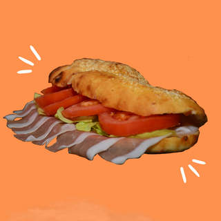 Sendvič pršuta i kajmak KING