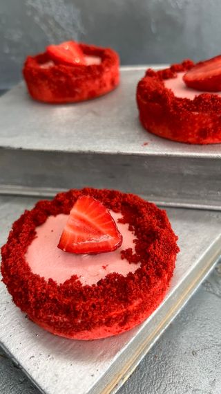 Тарт с клубникой/ Tarta de căpșună