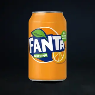 Fanta Naranja lata 330ml.