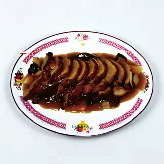 91. Pato Con Bambú Y Setas Chinas