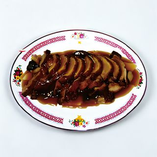 91. Pato Con Bambú Y Setas Chinas