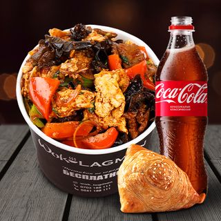Комбо с Coca-Cola "Могуру лагман"