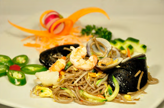 Soba frutti di mare
