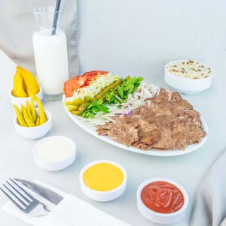 Meniu farfurie mica cu orez vita