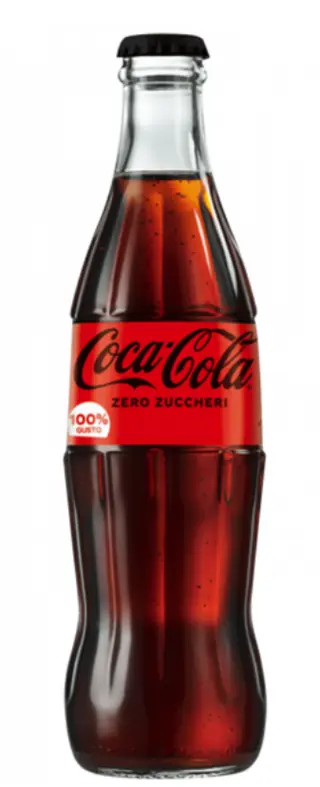 Coca-Cola Zero in vetro 33 cl