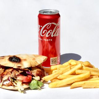 Menù panino döner kebab