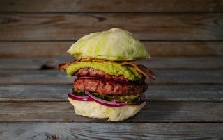 Paleo Bacon & Guacamole Burger