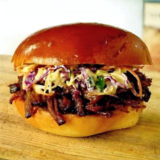 гамбургер с мясом