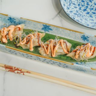 Jiaozi Pato Con Boletus (4Uds.)