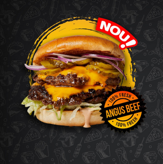 BURGER AMICII DUBLU