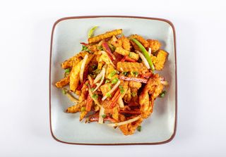 Фри с курицей 