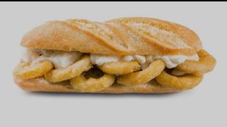 Bocadillo Rabas De Calamar