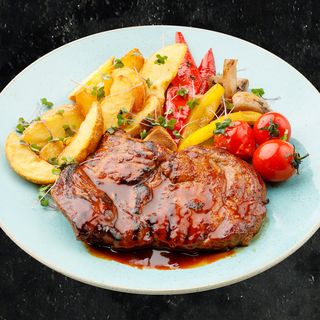 Свиной стейк/ Steak de porc