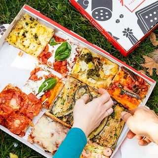 Pizza Bacon & Funghi - 4 Trozos