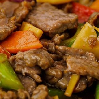 22.- Ternera Con Salsa Cantonesa