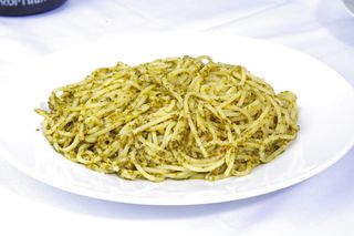 სპაგეტი "ალ პესტო"