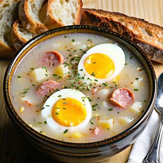 Żur Staropolski z jajkiem