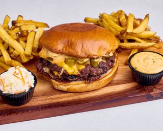 Firecracker Burger Zestaw